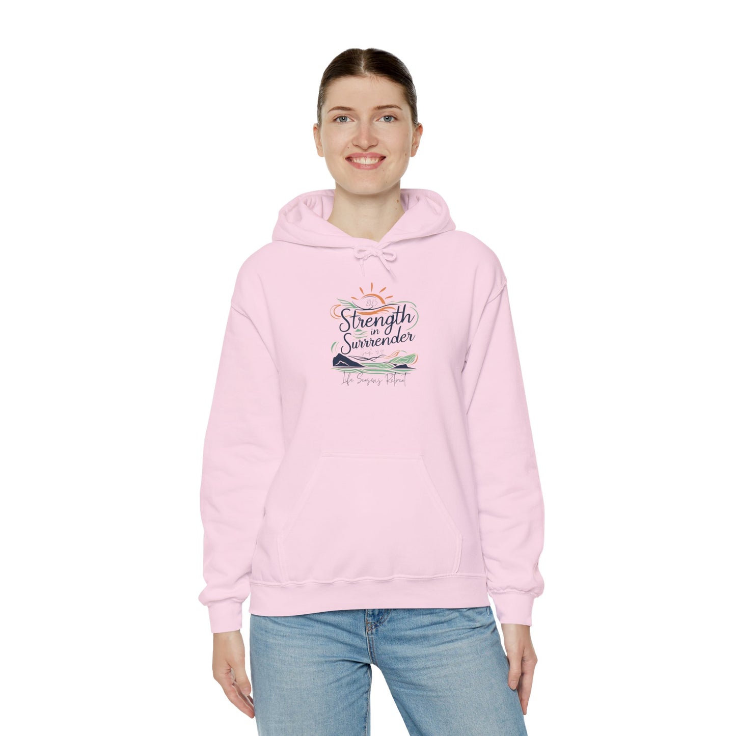 2025 Spring Retreat Hoodie - Strength In Surrender