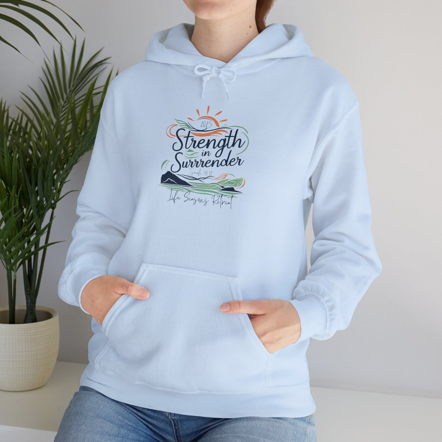 2025 Spring Retreat Hoodie - Strength In Surrender