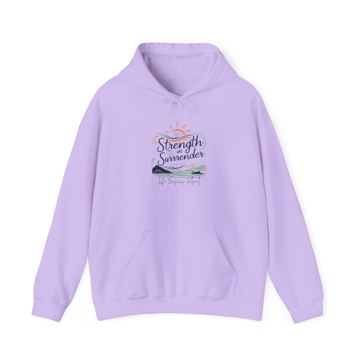 2025 Spring Retreat Hoodie - Strength In Surrender