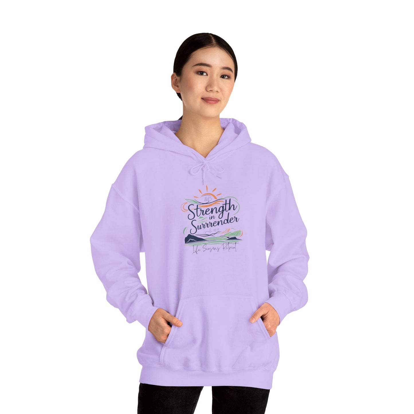 2025 Spring Retreat Hoodie - Strength In Surrender
