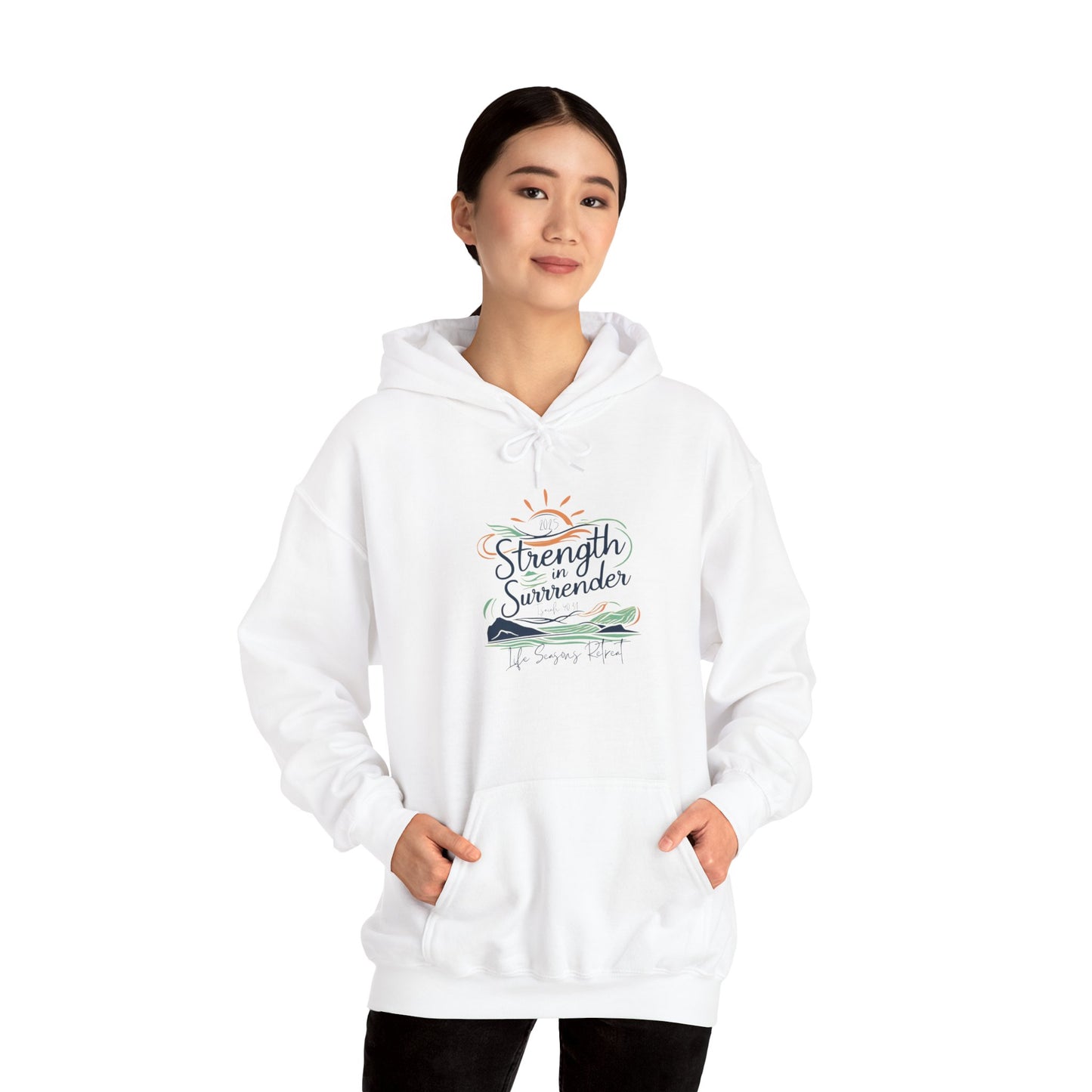 2025 Spring Retreat Hoodie - Strength In Surrender