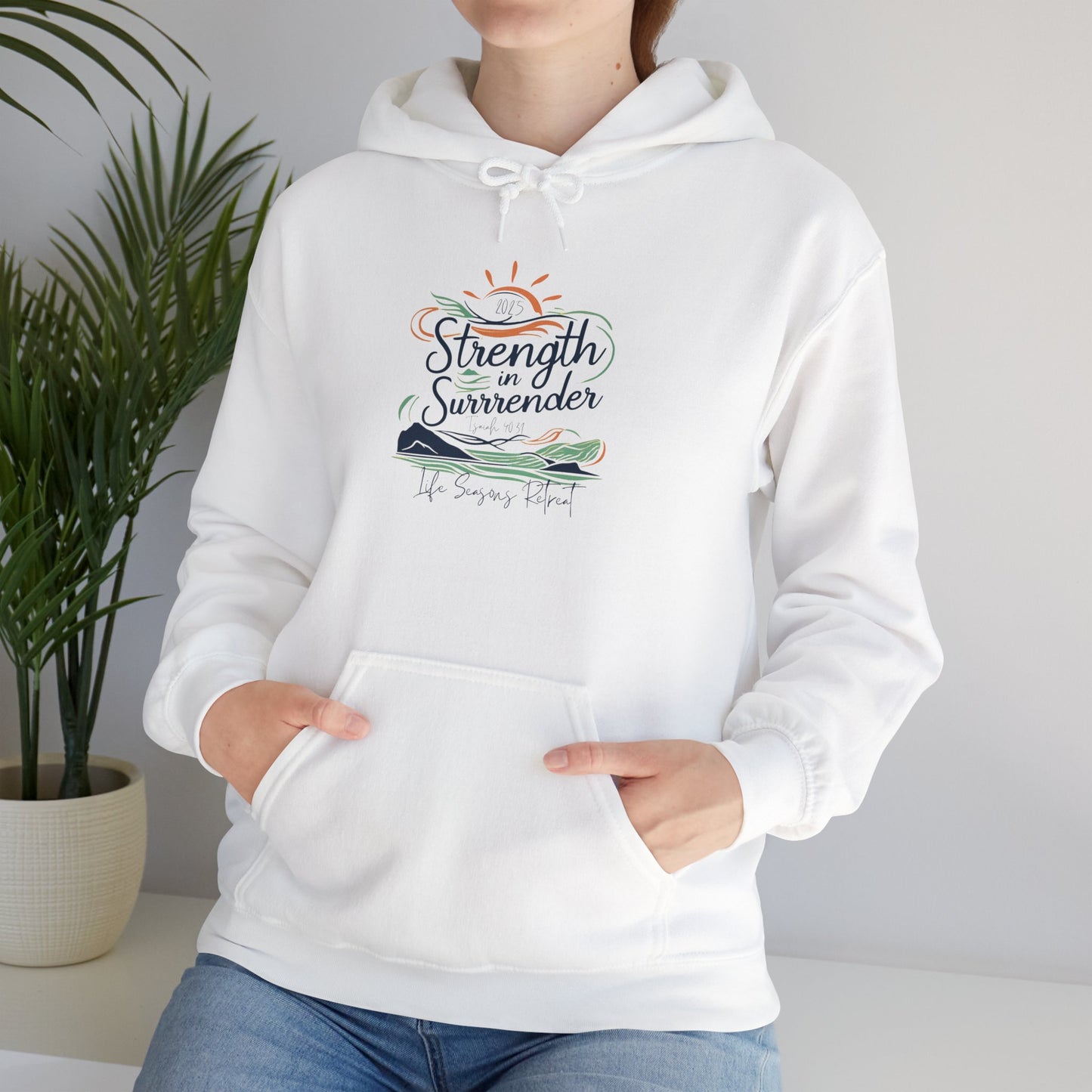 2025 Spring Retreat Hoodie - Strength In Surrender