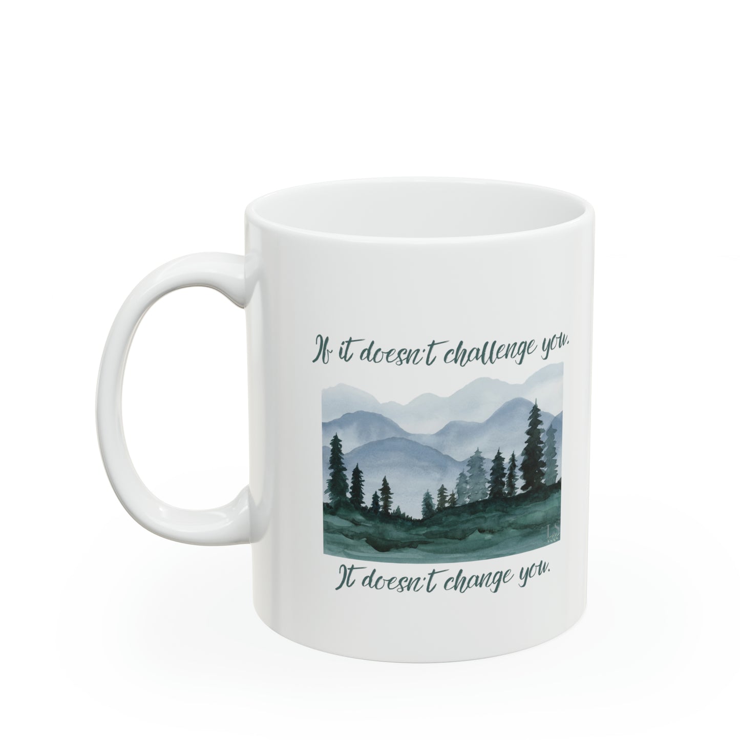 If it doesn't challenge you, it doesn't change you!