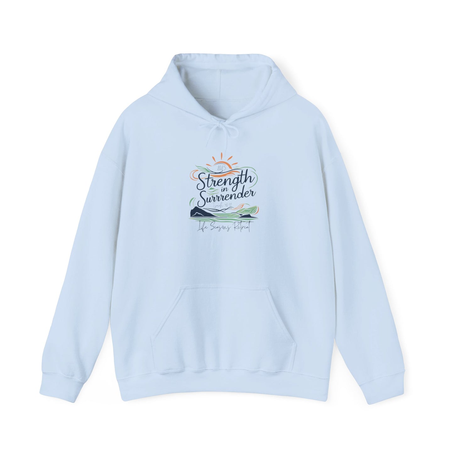2025 Spring Retreat Hoodie - Strength In Surrender