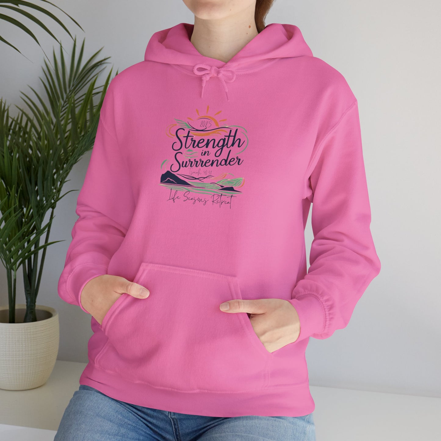 2025 Spring Retreat Hoodie - Strength In Surrender