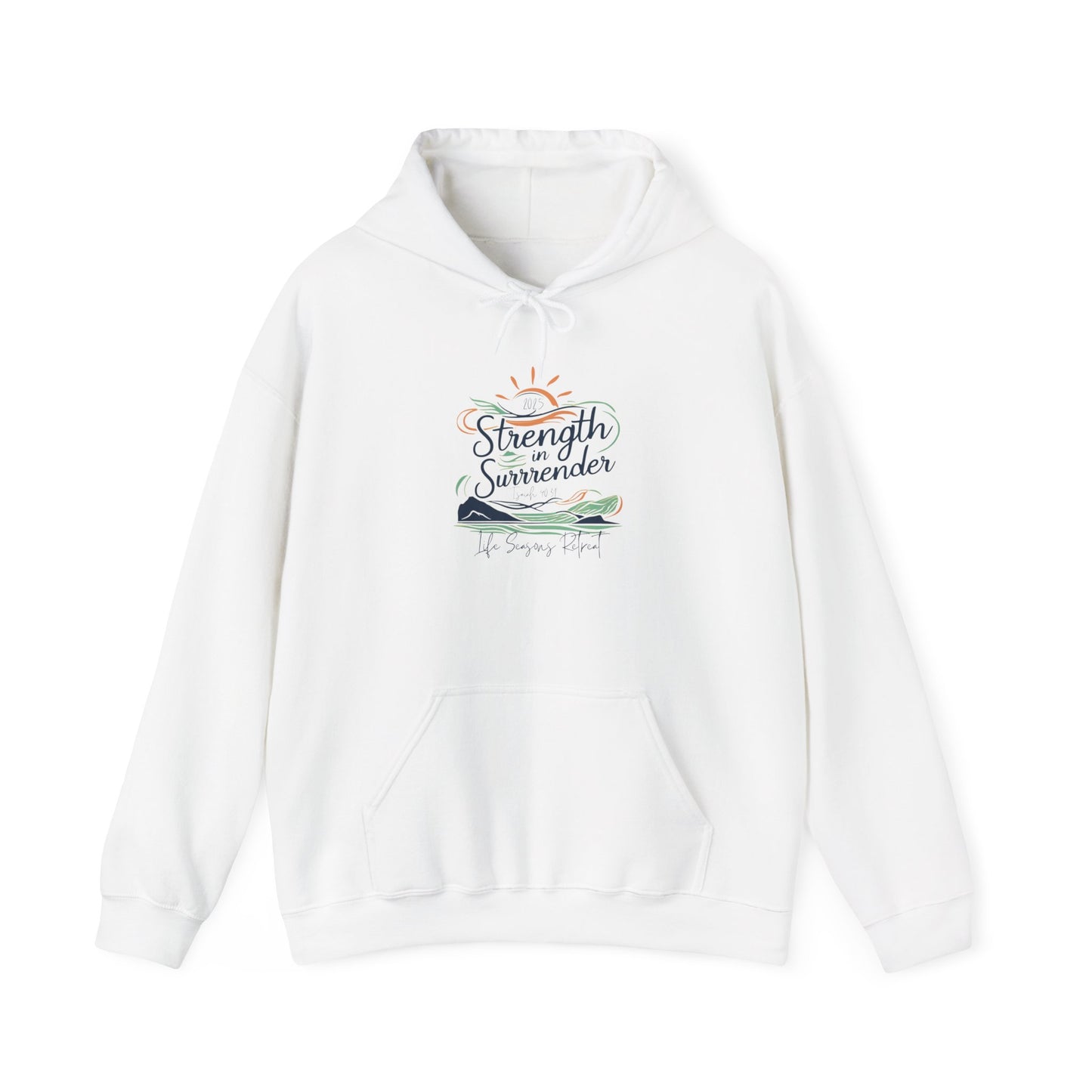 2025 Spring Retreat Hoodie - Strength In Surrender